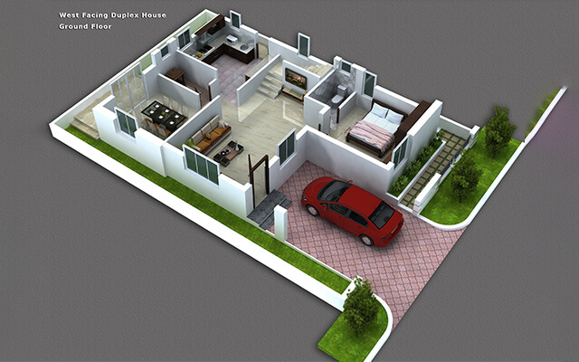 02 W-Sectional Ground Flr Plan